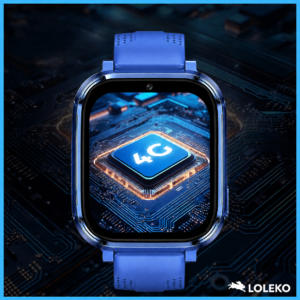 SMARTWATCH L60 4G GPS NIEBIESKI