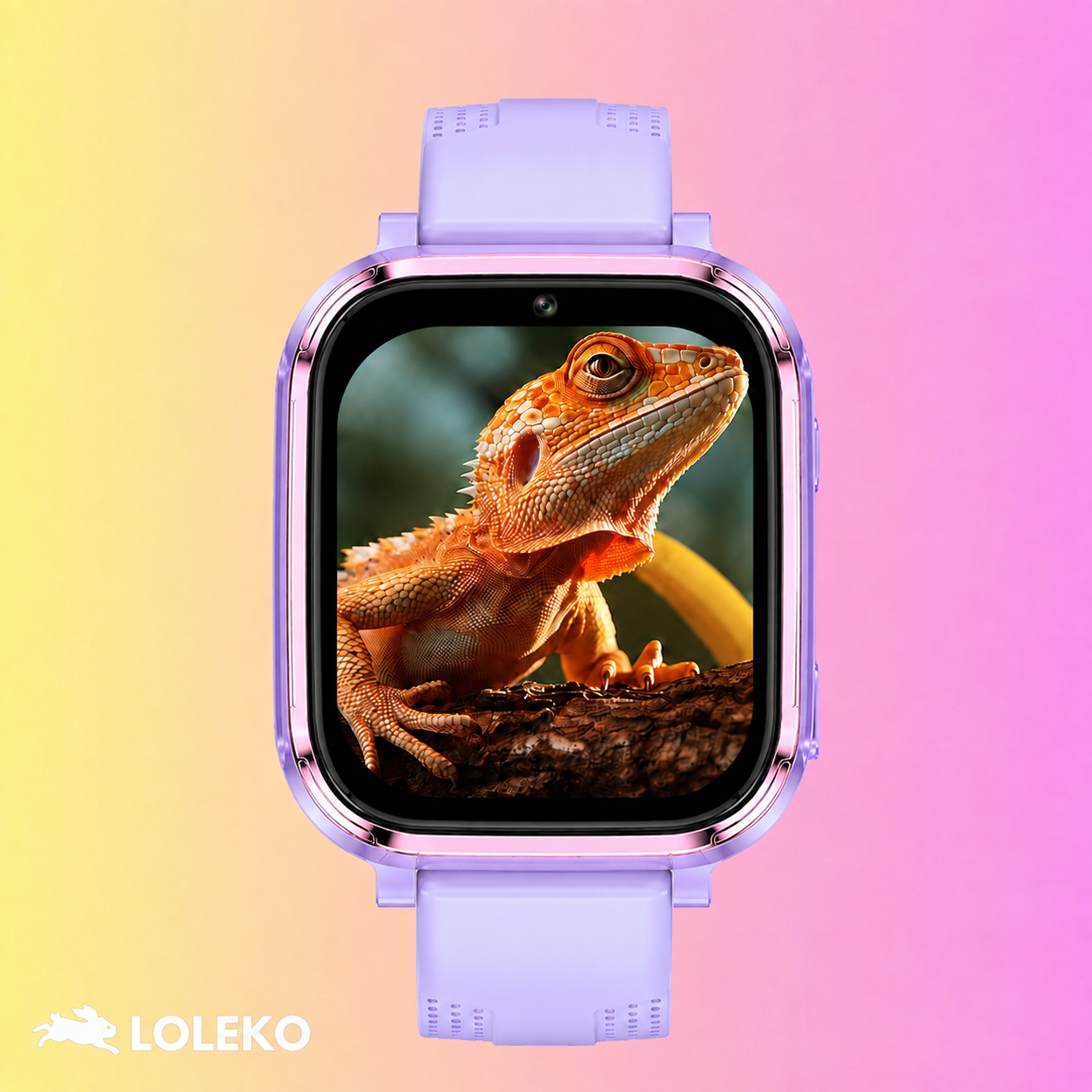 SMARTWATCH L60 4G GPS FIOLETOWY - obrazek 13