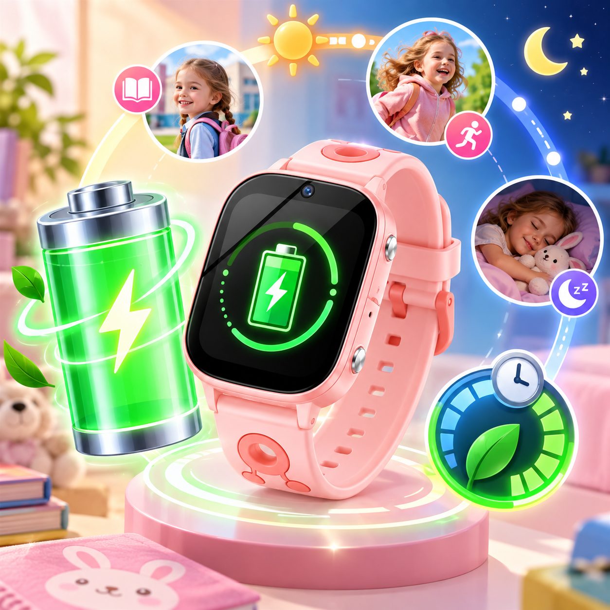 SMARTWATCH L03 RÓŻOWY - obrazek 4