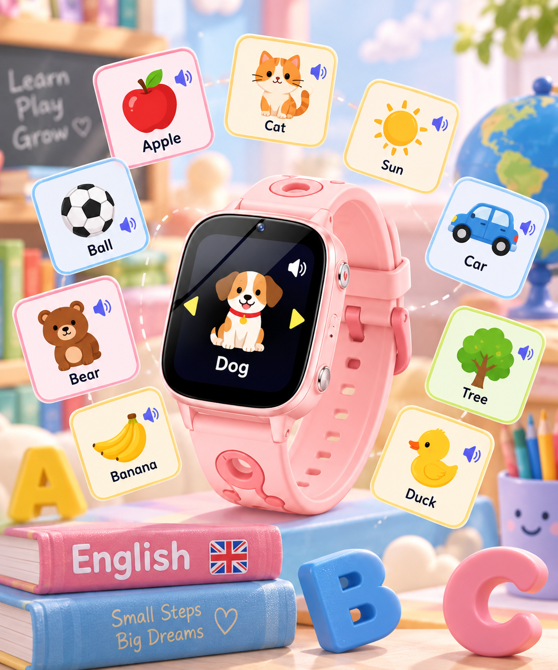 SMARTWATCH L03 RÓŻOWY - obrazek 6
